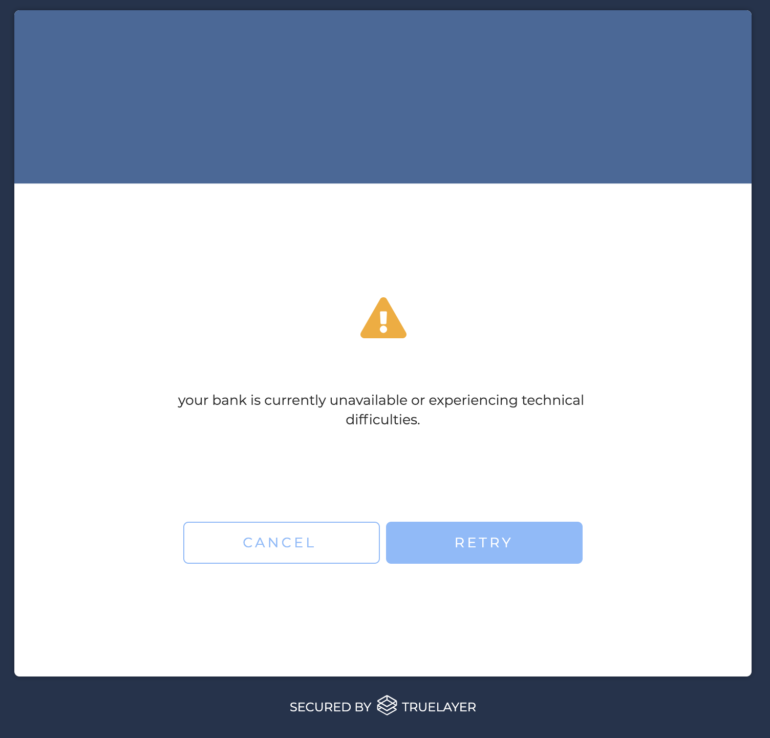why-am-i-seeing-your-bank-is-currently-unavailable-truelayer-help