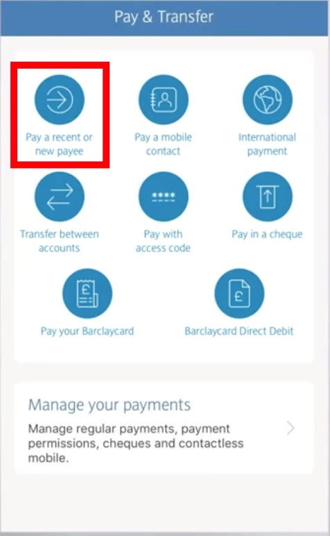 How Can I Add A New Payee In Barclays TrueLayer Help Centre